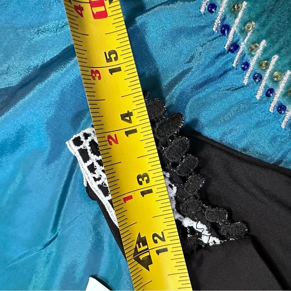 BECCA Bikini Bottom Women’s Small Avery Crochet Tab Side Hipster Swim Black S/P - Picture 6 of 14